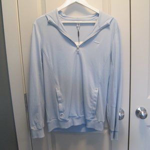 CALVIN KLEIN women’s, half zip-up light hoodie. New with tags. Size S